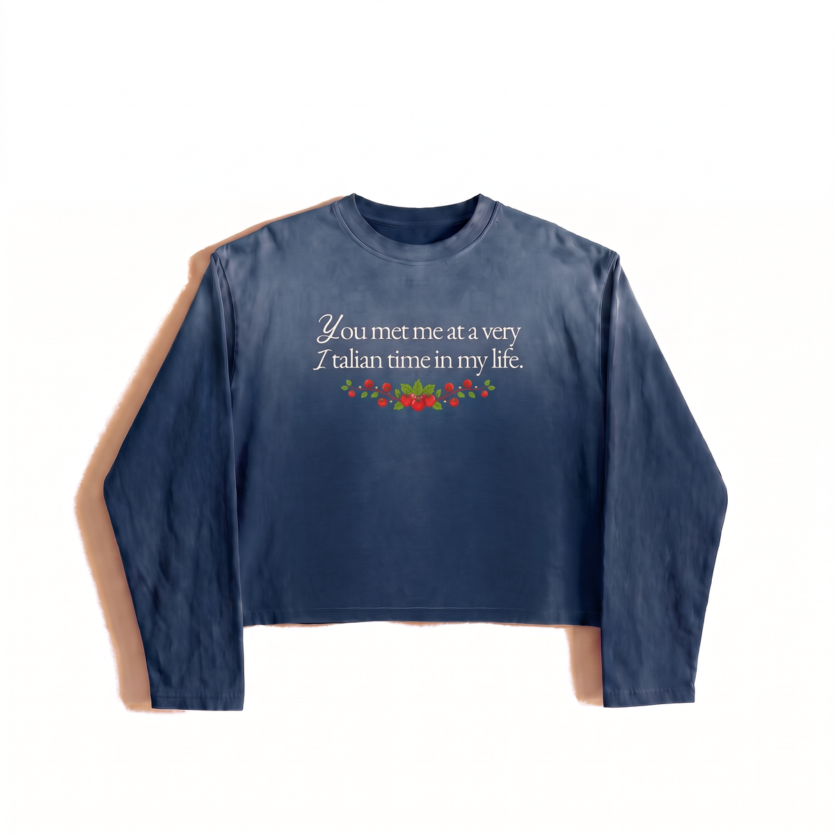 Italian Time Longsleeve – Pomodoro