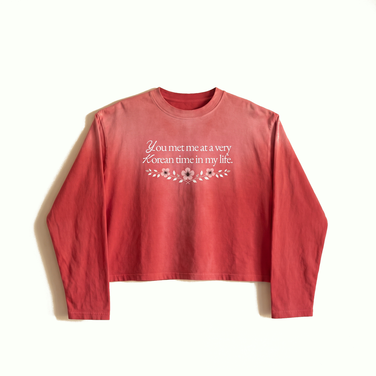 Korean Time Longsleeve – Blossom
