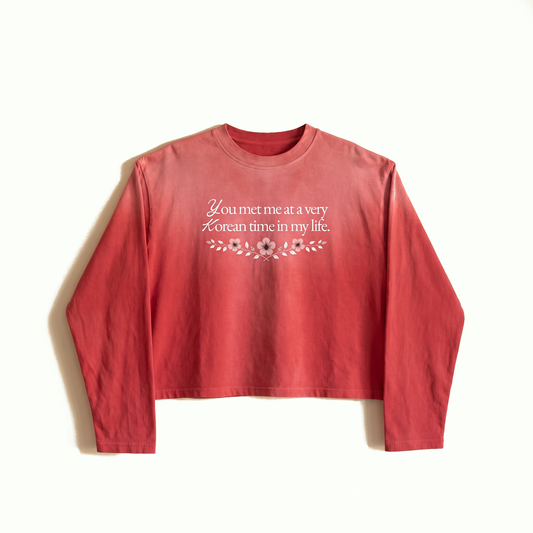 Korean Time Longsleeve – Blossom