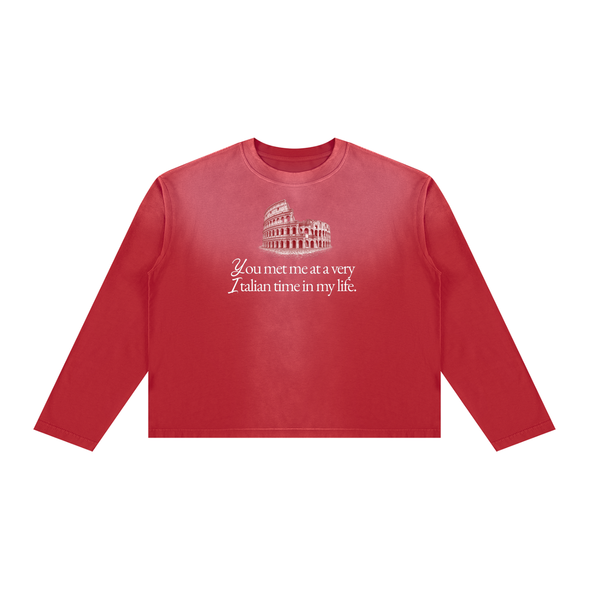 Italian Time Longsleeve – Colosseum
